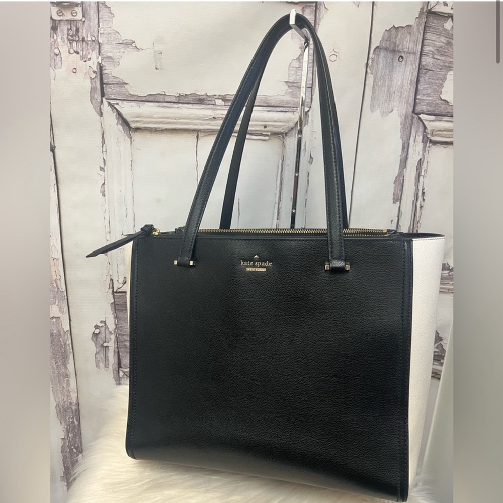 🤍🖤kate spade kona patterson large tote